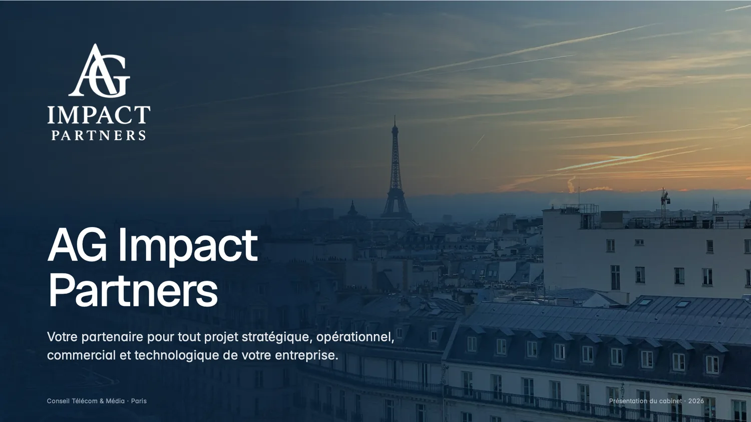 AG Impact Partners, couverture